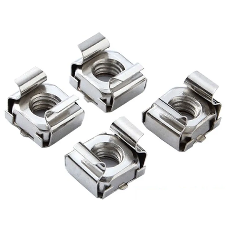 Pvc Washers and Cage Nuts Set Assembled Phillips Pan Head Cabinet Server Rack Crown Screws