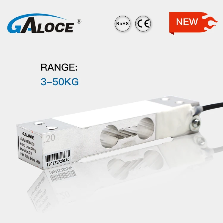 GPB100 C3  Weighing Scale Sensor Single Point loadcell smart shelf load cells 50kg 100kg