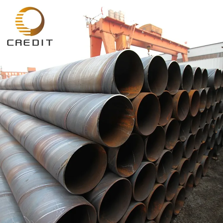 High Quality Spiral ERW Welded Steel Pipe SSAW LSAW Carbon Steel Welded Pipe Round Pipe Manufacturer