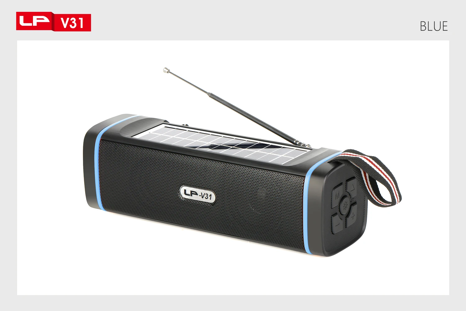 LP-V31 Portable 20W Wireless Subwoofer Loudspeaker for Home