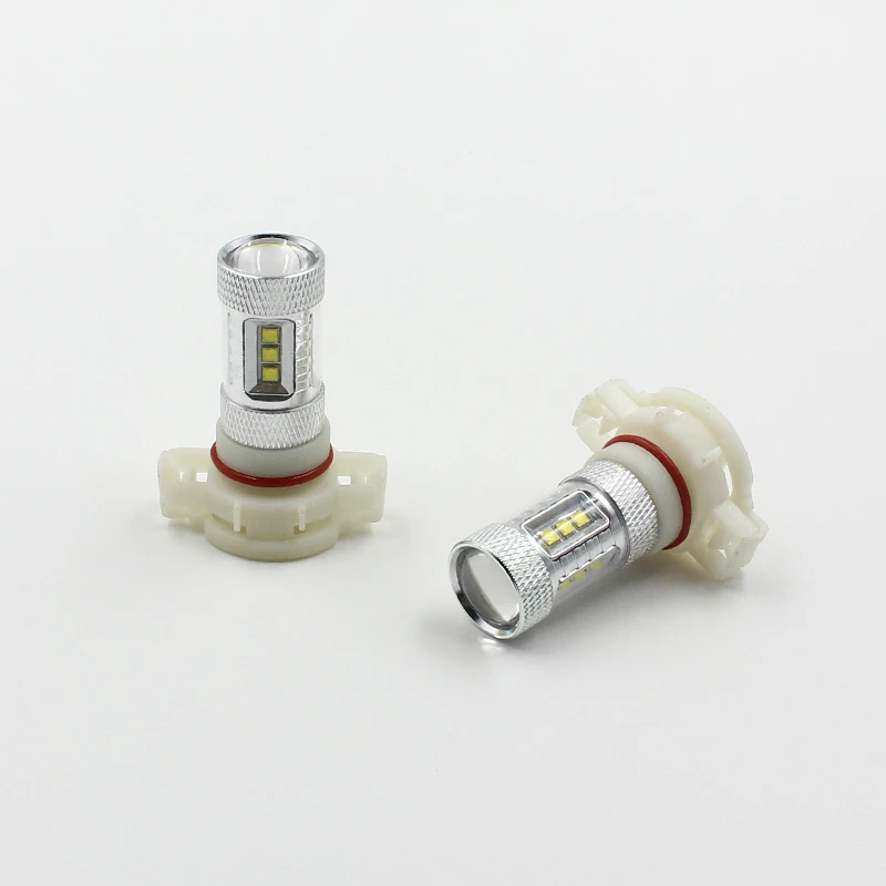 LED Fog Light Bulb Auto Car Driving DRL Lamp PSX24W LED Bulbs Car Fog Lamp White Color 80W PSX24W Auto LED DRL Lamp