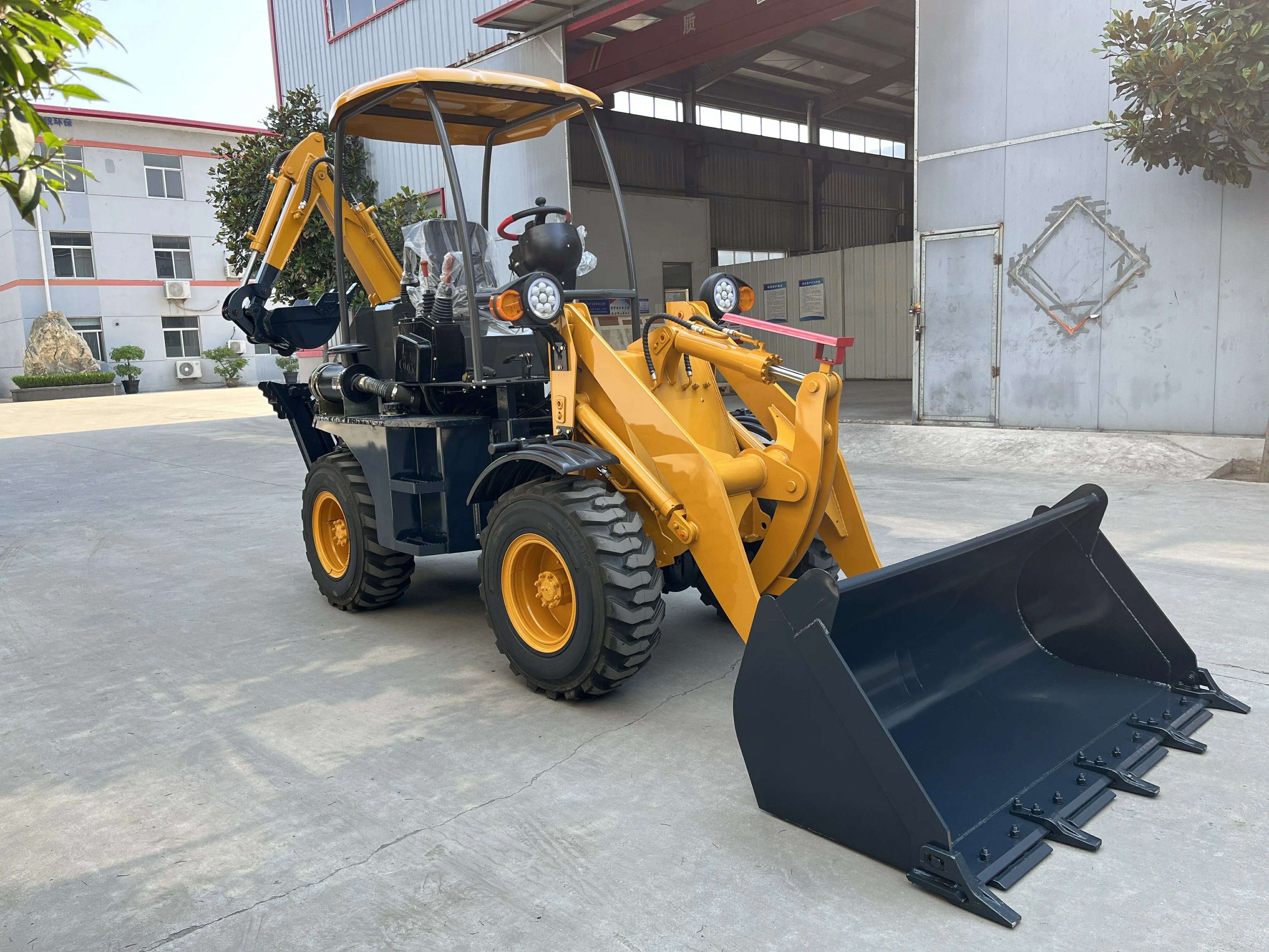 Mini Backhoe Loader With Price Mini Backhoe Excavator Front Wheel