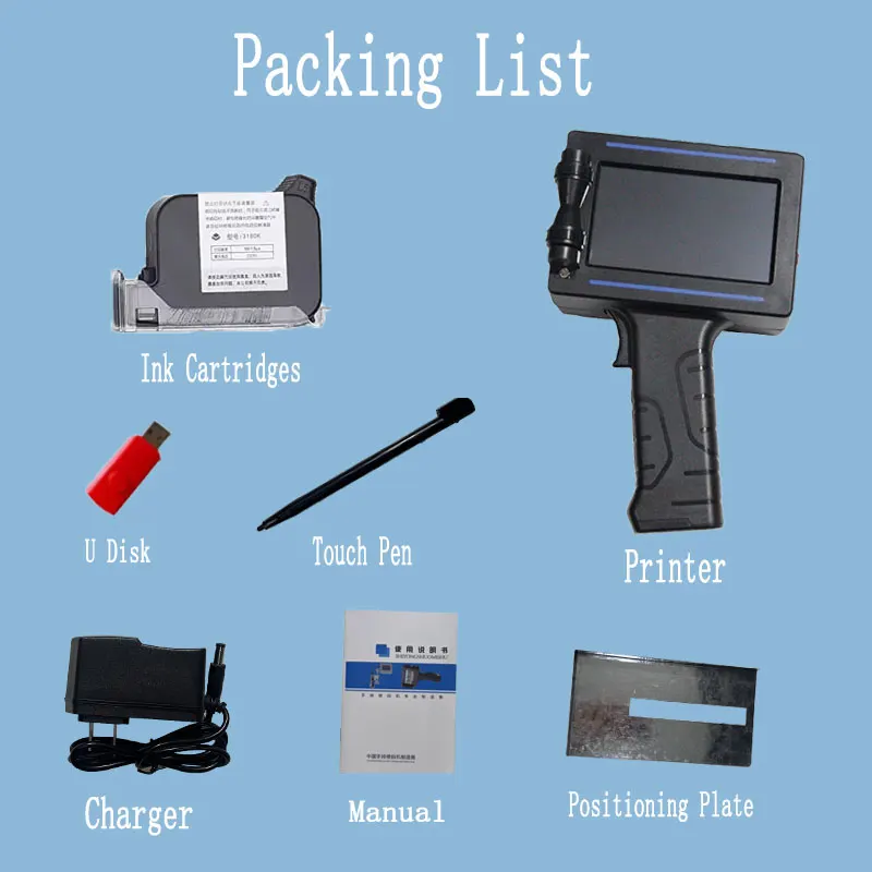 Portable Online Inkjet Printer for Two-Dimensional Codes With Advanced ...