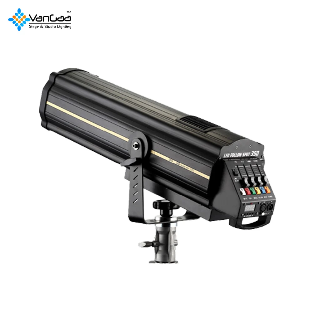 Popular 350w Led Dmx Light Stage Event Audience Spotlight Automatic Follow Spot