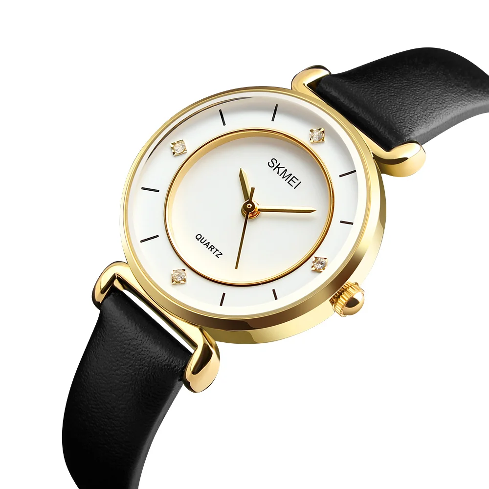 Custom Lady Watch Skmei 1330 | Elegant Rose Gold Stainless  display picture 3