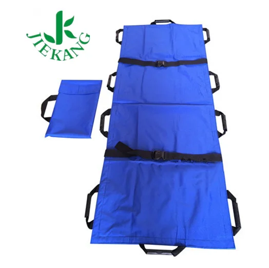 Hot Sell Rescue Soft Stretcher Medical Hospital Patient Carry Sheet With Ten Handles