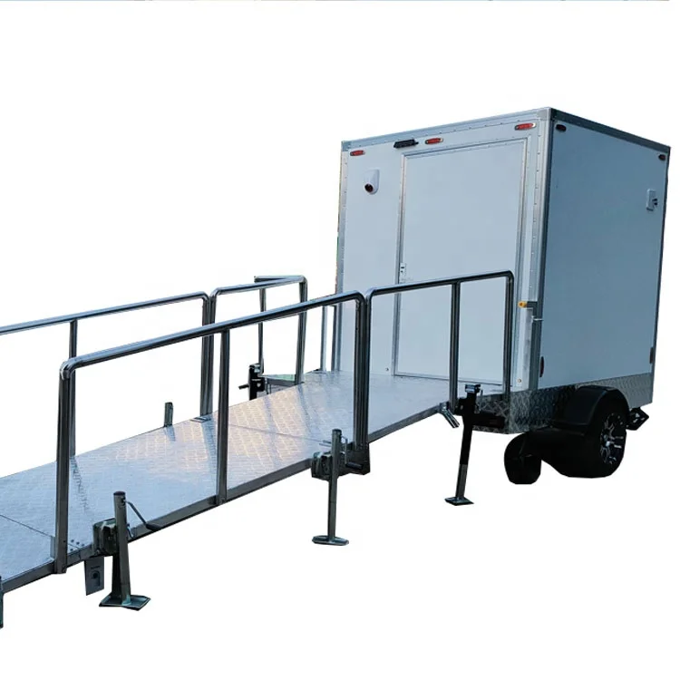 TUNE ADA Accessible Single Station Portable Restroom Trailer for the Disabled