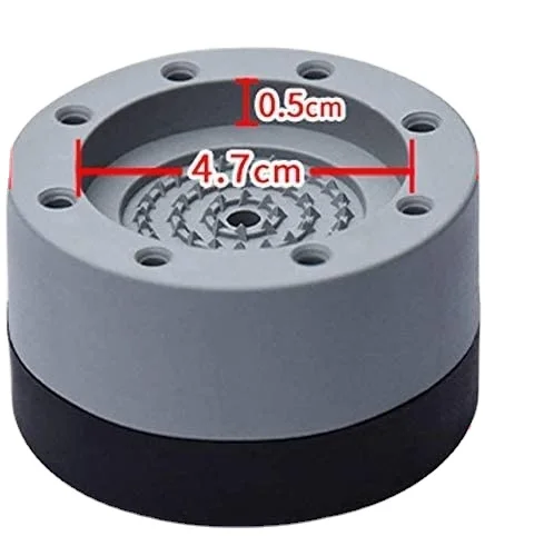Washing Machine Shock-absorbing Pad Stackable Shock-absorbing Noise Reduction Anti-skid Pad Base Foot Pad Stabilizer