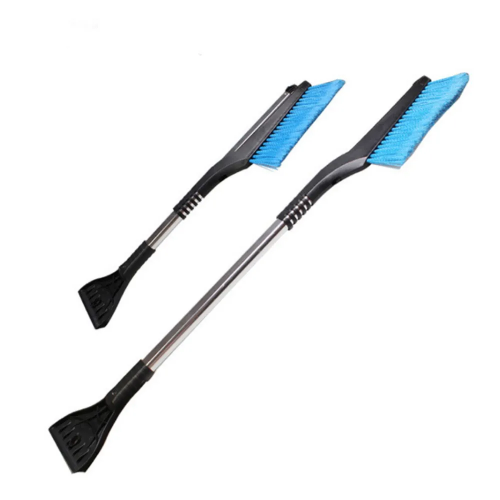 TIIKERI Foam Grip Car Best Snow Brush Extendable snow scraper with brush for car Truck SUV Windshield