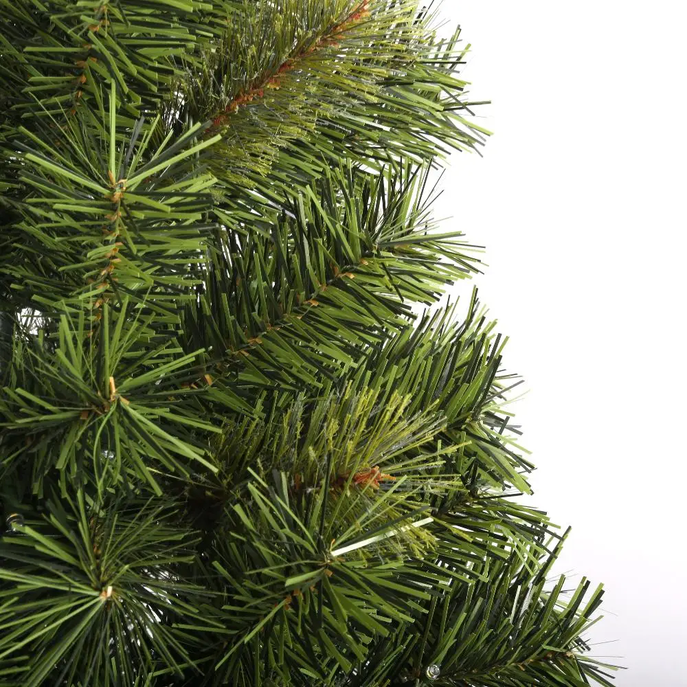 New Arrival 2024,Pre Lit Slim Green Artificial Christmas Tree,Pine