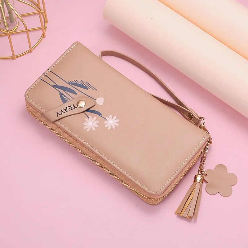 2024 Floral Women's Rfid Long Wallet Summer Purse, Oem