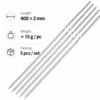 Silver (Pack of 5) 40CM
