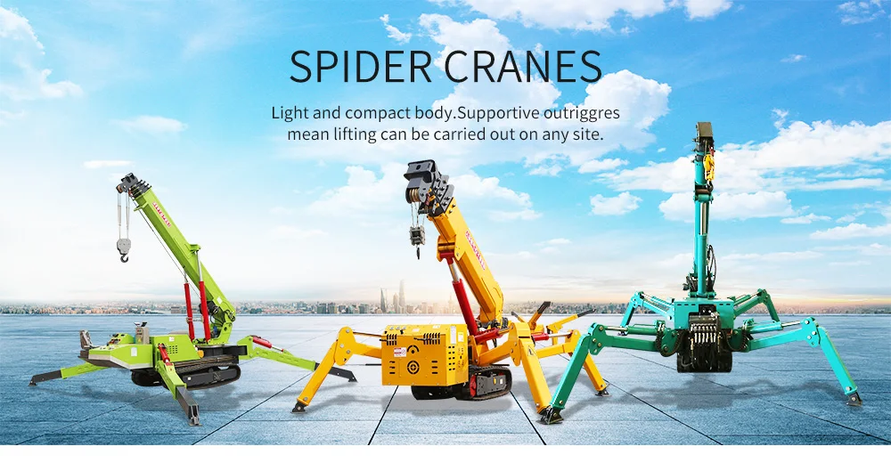 Mini Spider Crawler Crane Elevator Hoist Glass Curtain Wall Spider ...