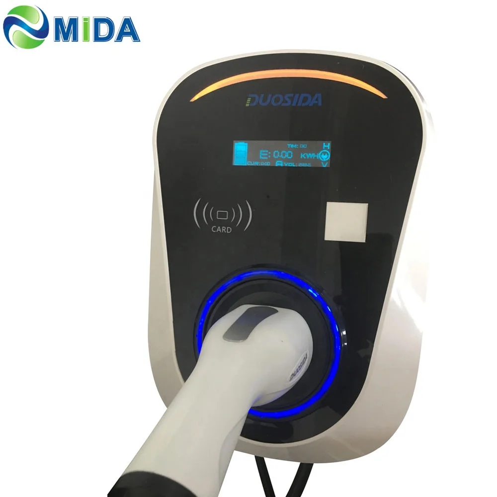 DUOSIDA  Type 2 EV Charger 32A 220 Volt 7KW Electric Car Charging Station