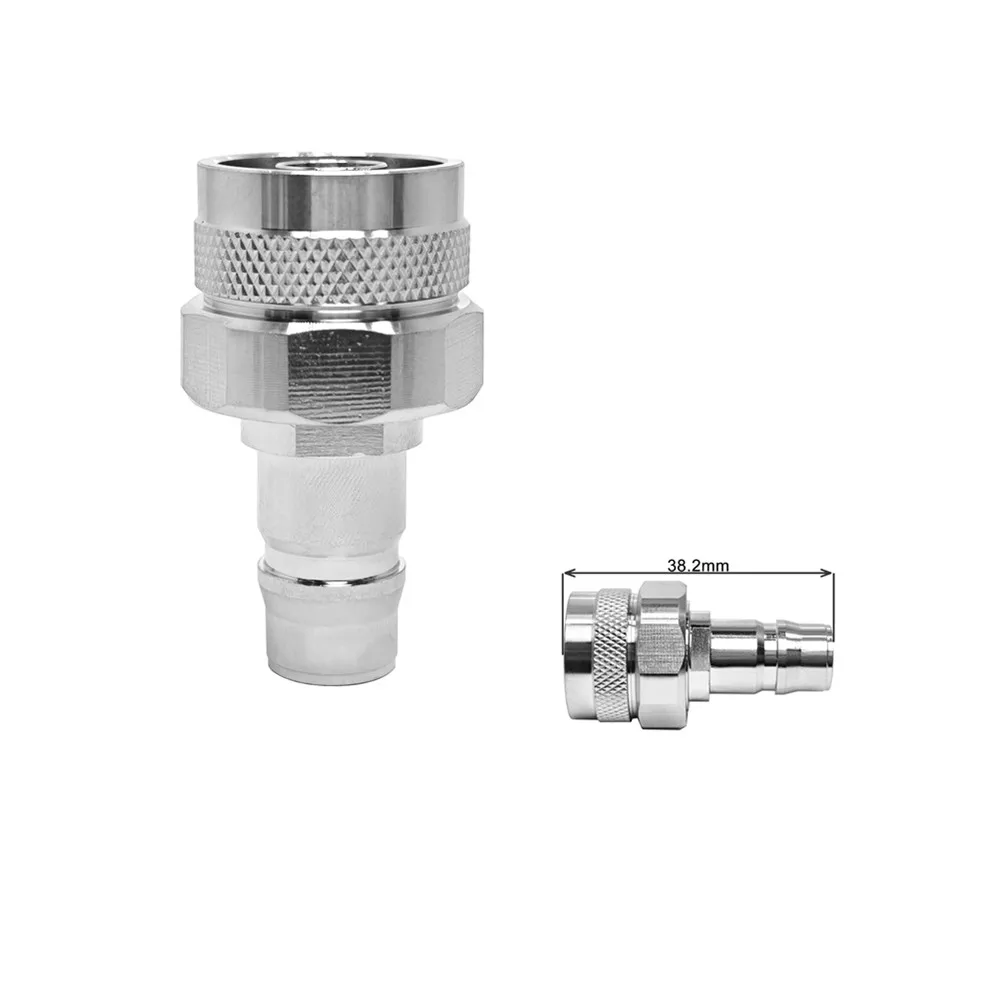 Factory Directly  RF Types Adapter QN to N Rf Connectors QN Female to N Type Plug Coaxial Connector Adapter Converter