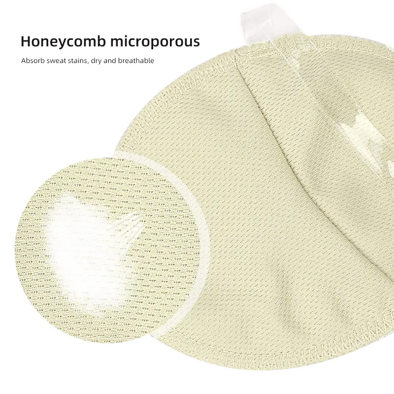 Healifty Reusable Underarm Sweat Pads Absorbent Dress Armpit Guards Arm
