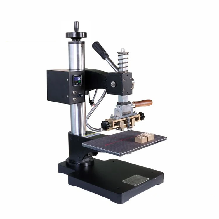 ZY-190A Manual Hot Stamping Machine - Versatile & Easy to Use