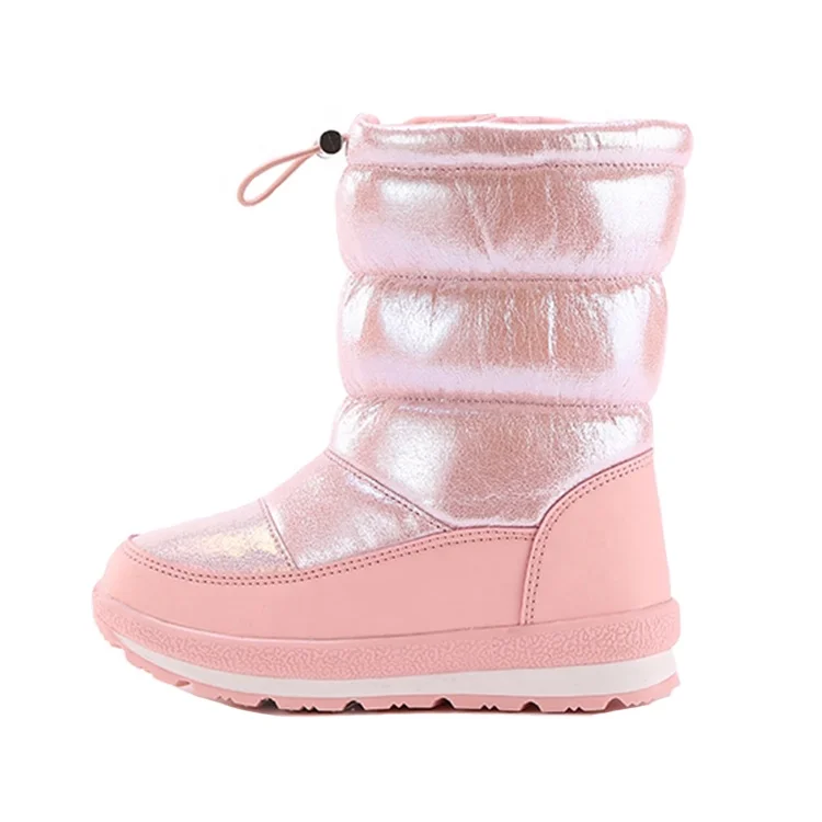 Зимние модные водонепроницаемые детские зимние сапоги для детей