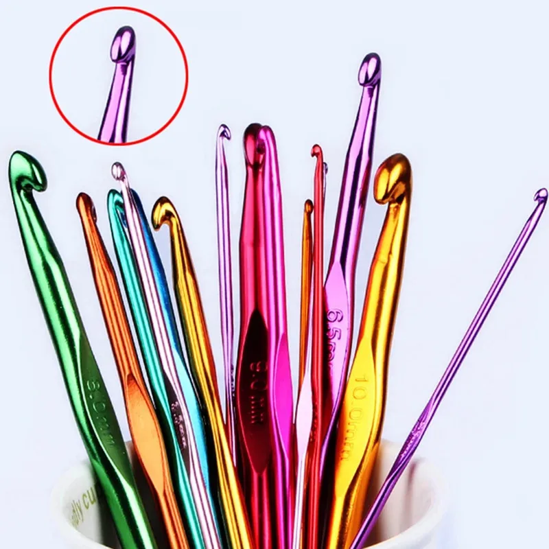 Kit De Crochet 11 En 1 Aiguilles Lumineuses Rechargeables - Accessoires Couture