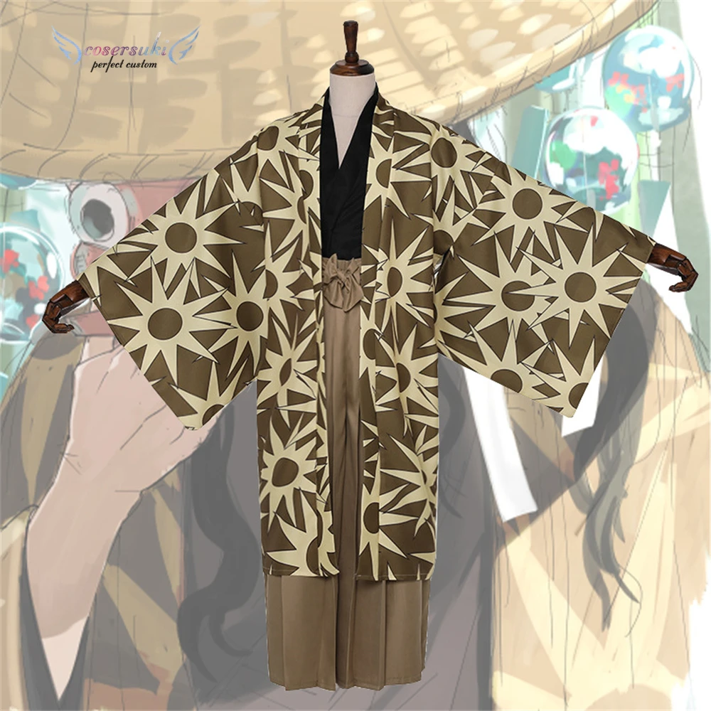 Demon Slayer Haganezuka Hotaru Cosplay Costumes Japanese kimono