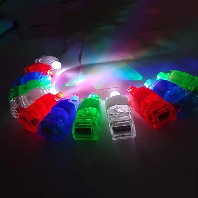 LED Colorful Luminous Ring Light Finger Flash Toy and Gift for Parties for Ice Sculpture Sashimi Cheer Decorations