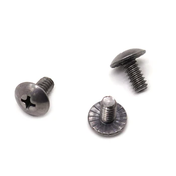 Premium C1022 Nylon Camera Screw Hexagonal Phillips Pan Head Black Zinc Oxide Finish Set Tapping Screws
