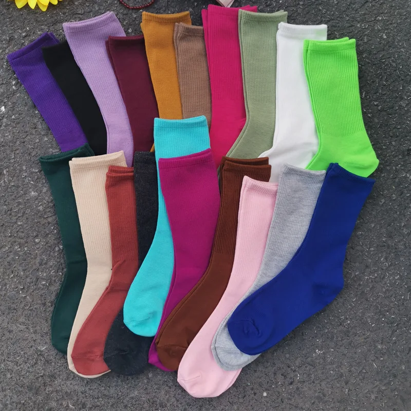 Free Sample Wholesale Slouch Socks Summer Women Cute Custom Embroidery