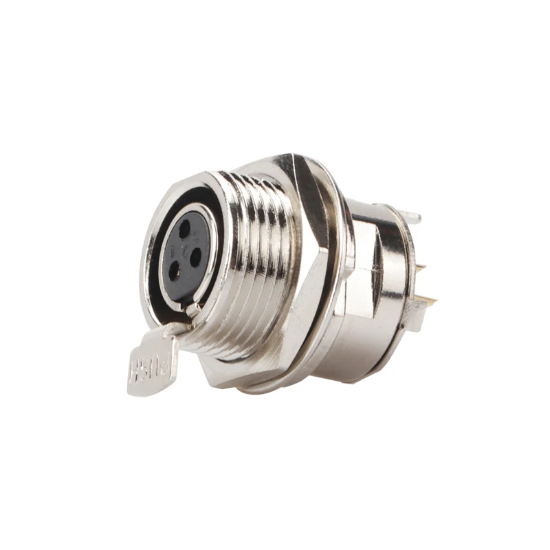 High Quality Cannon Plug 3p 4p 5p 7p Female XLR Plug Cannon Microphone Audio Stereo Connector