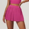 falda rosa roja