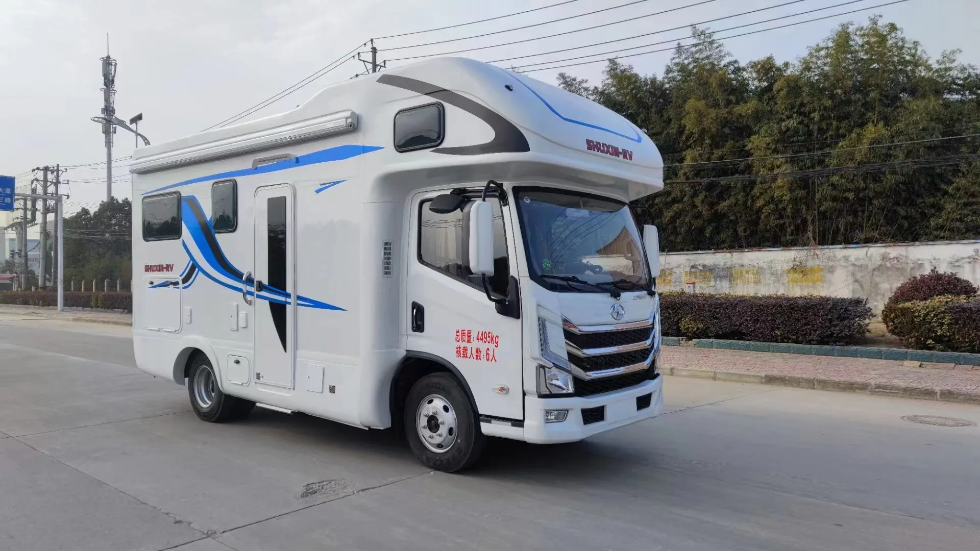Chinese Made Rv Camping Car Motorhome Expedition Camper Lightweight ...