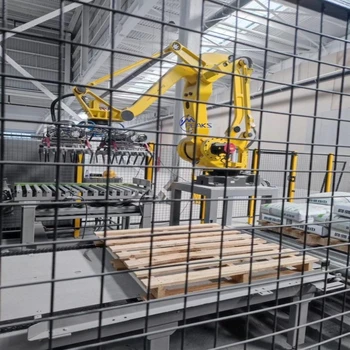 CE Certification Automatic ABB Robot Palletizer Robot Arm Pick and Place Palletizing System