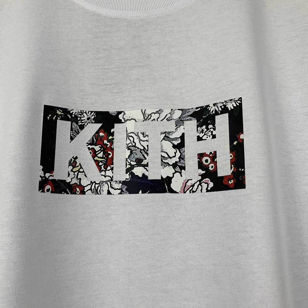 Kith Moroccan Tile Box Tee Moroccan Blue Cashew Totem Short Sleeve T-shirt  - Buy Kith,Kith T-shirt,Brand Clothing Wholesale Product on Alibaba.com