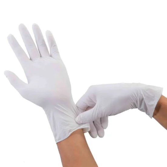 Factory price manufacturer supplies latex rubber examination gloves for surgeons