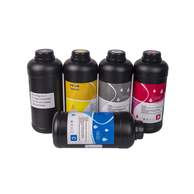 Светодиодные УФ-чернила для Epson DX5 I3200 F1080, 500 мл/1000 мл