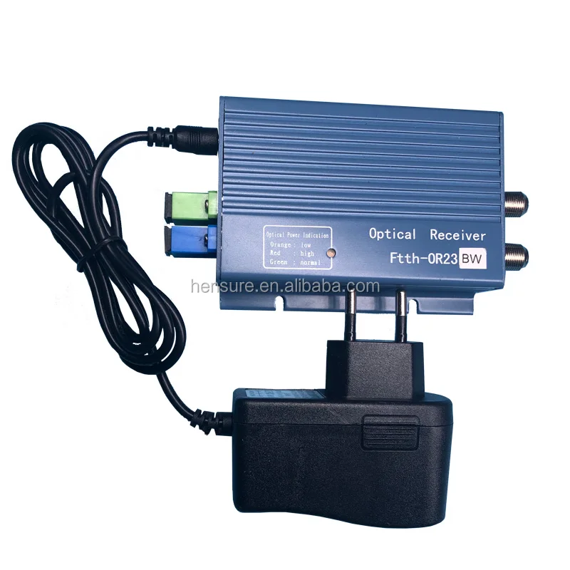 Optimized 2-Port CATV WDM FTTH Receiver Best Price Optical Equipment for Network featuring 1310nm Fiber Optic Equipment