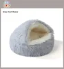 Gray short fleece