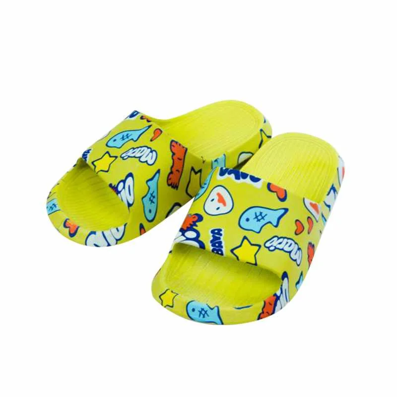 Новинка 2021 года; Мягкие и легкие тапочки из ПВХ для мальчиков и девочек; Домашние тапочки для детей