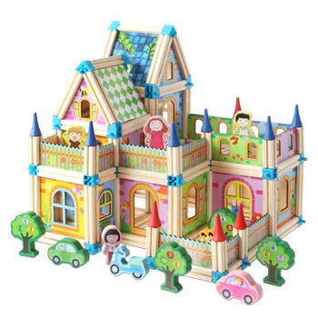Doll House 10 Building Blocks ジャンク Doll House My Stack & Play