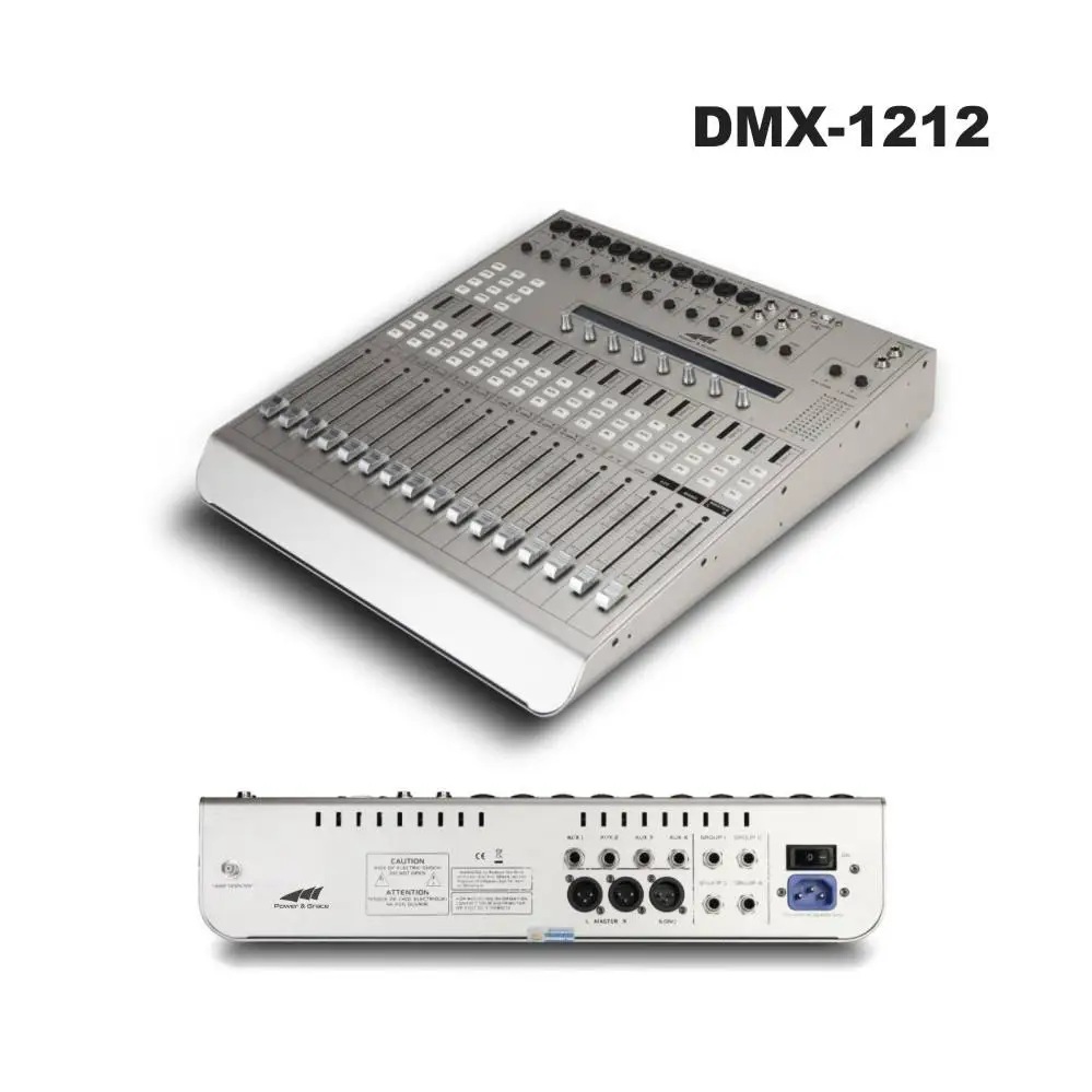 T Professional Power Digital Audio Mixer 14 Channel Dj Mixing Console