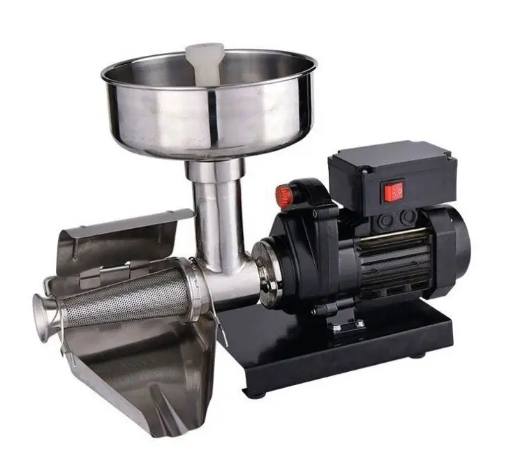 TEBAK Steel Electric Tomato Stainer Milling Machine Mango Jam Press Machine Tomato Juicer Sauce Extractor Maker Machine