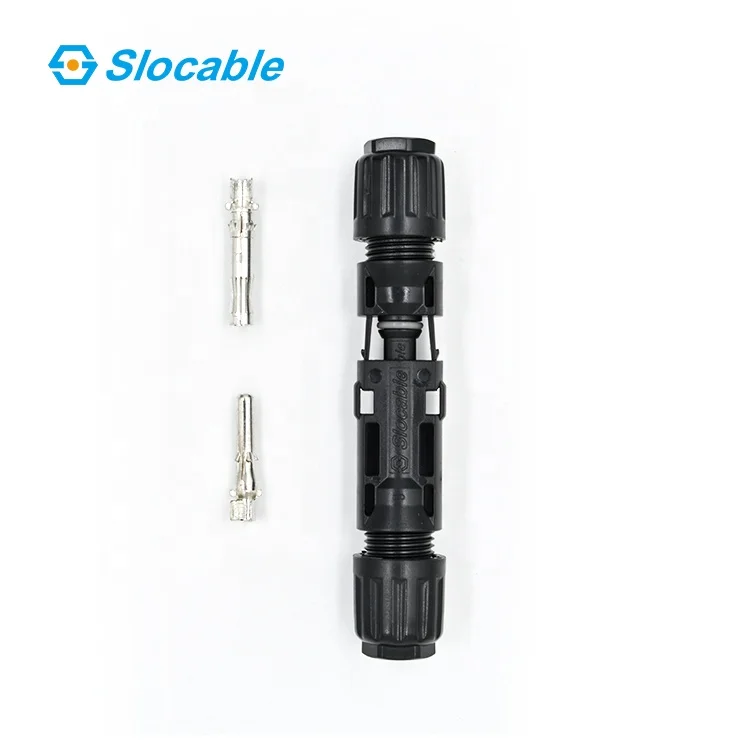 Copper Crimp MC Connector Solar Custom PV Solar Connector Copper Alloy MC Four Connectors