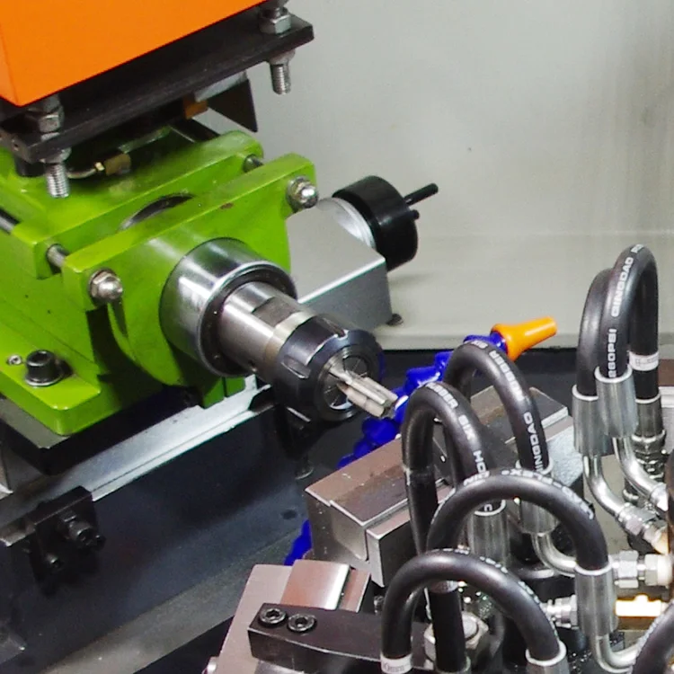PLC SPM Machine Rotary Plate 6 Head Drilling Tapping Machine