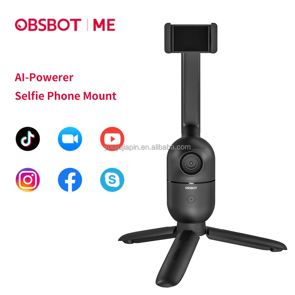 OBSBOT ME スマホ 三脚 自動追跡 遠隔撮影 自動追尾マウント 動画撮影 OBSBOT ME スマホ 三脚 自動追跡 遠隔撮影 自動追尾マウント 動画撮影