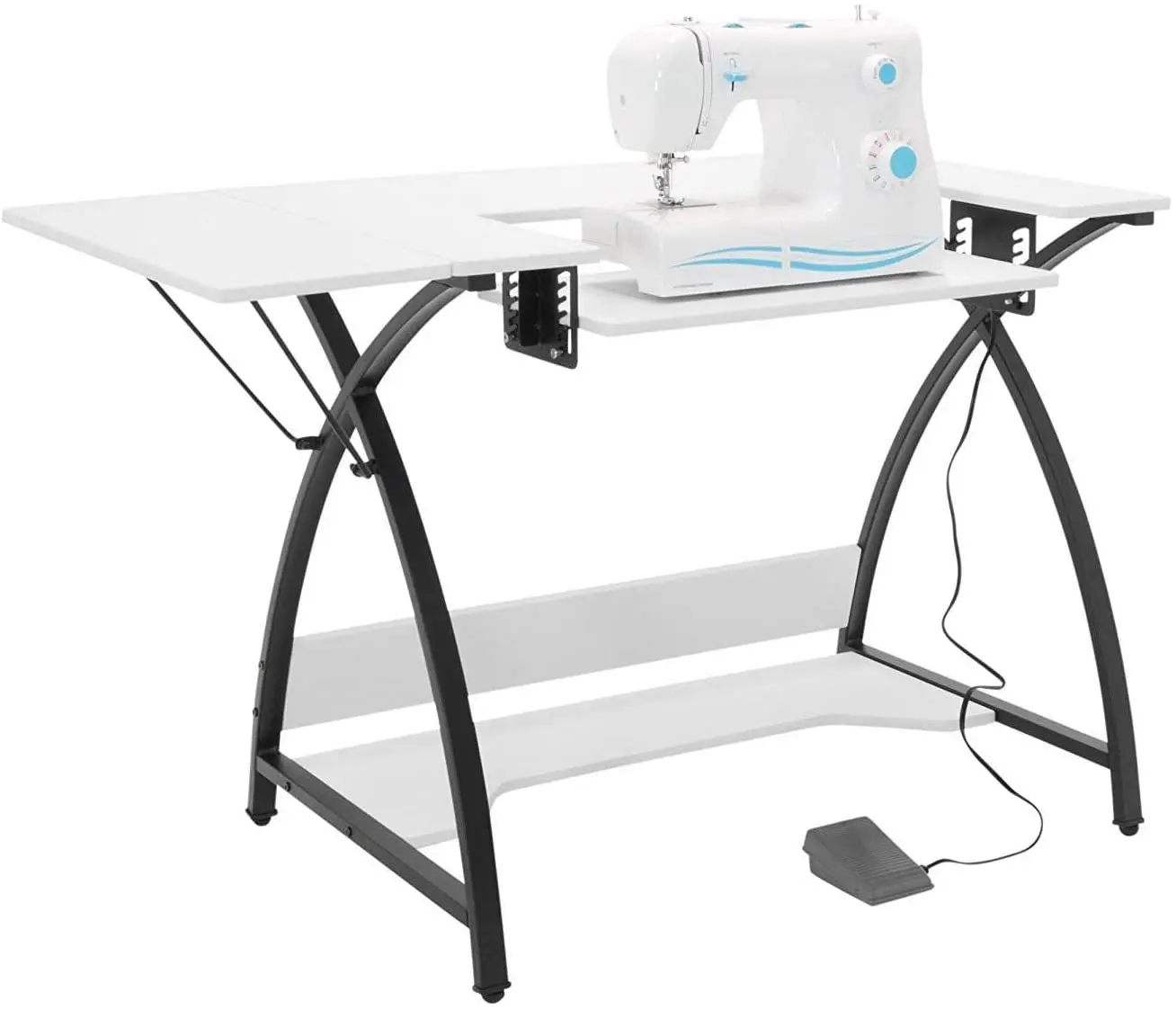 Sewing Machine Table Craft Desk Study Table and Stand Foldable Computer Sewing Cloth Machine Table Stand Household Sewing Desk
