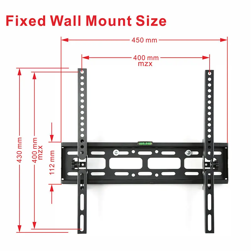 Tilt Bracket Fit For 26"60" Hd Led Lcd Screens Articulating Swivel Tv