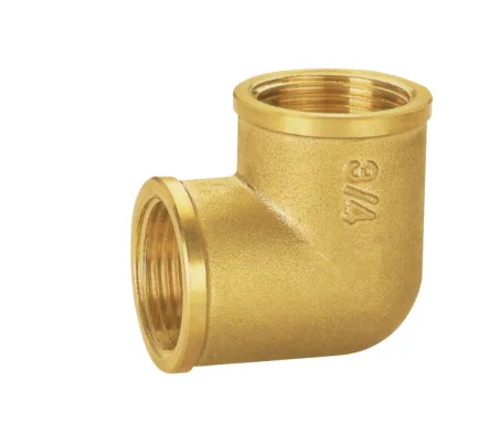 Brass Elbow 90 Degree Female 1/2 Inch BSPP BSPT NPT Equal 2 Years Forged Standard Packing Round 1.6 