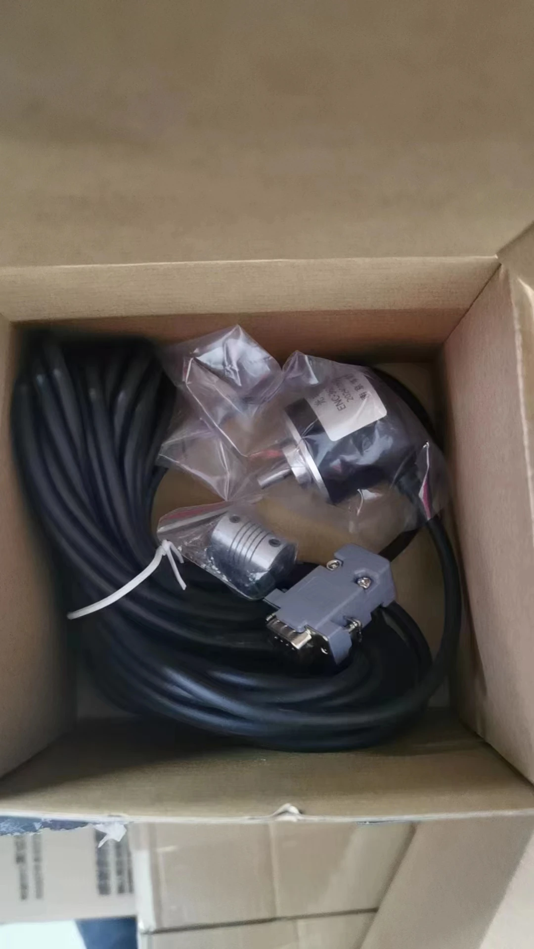 Cnc Original Plc Estun Encoder Enc-360-a-m-2 With Plug Cable And ...
