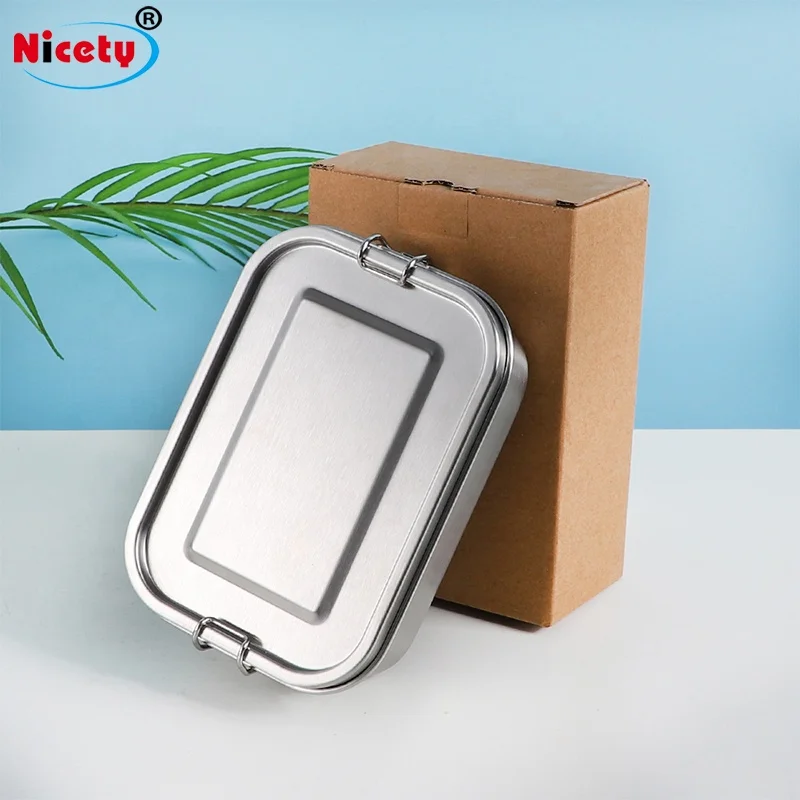 Stainless Steel Lunch Box, 1400 Ml, Stainless Steel Lunch Box