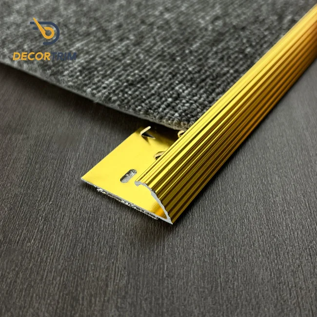 Prolink Metal Factory YJ-155 Flooring Accessories Durable High Quality Aluminum Metal Carpet Edge Trim