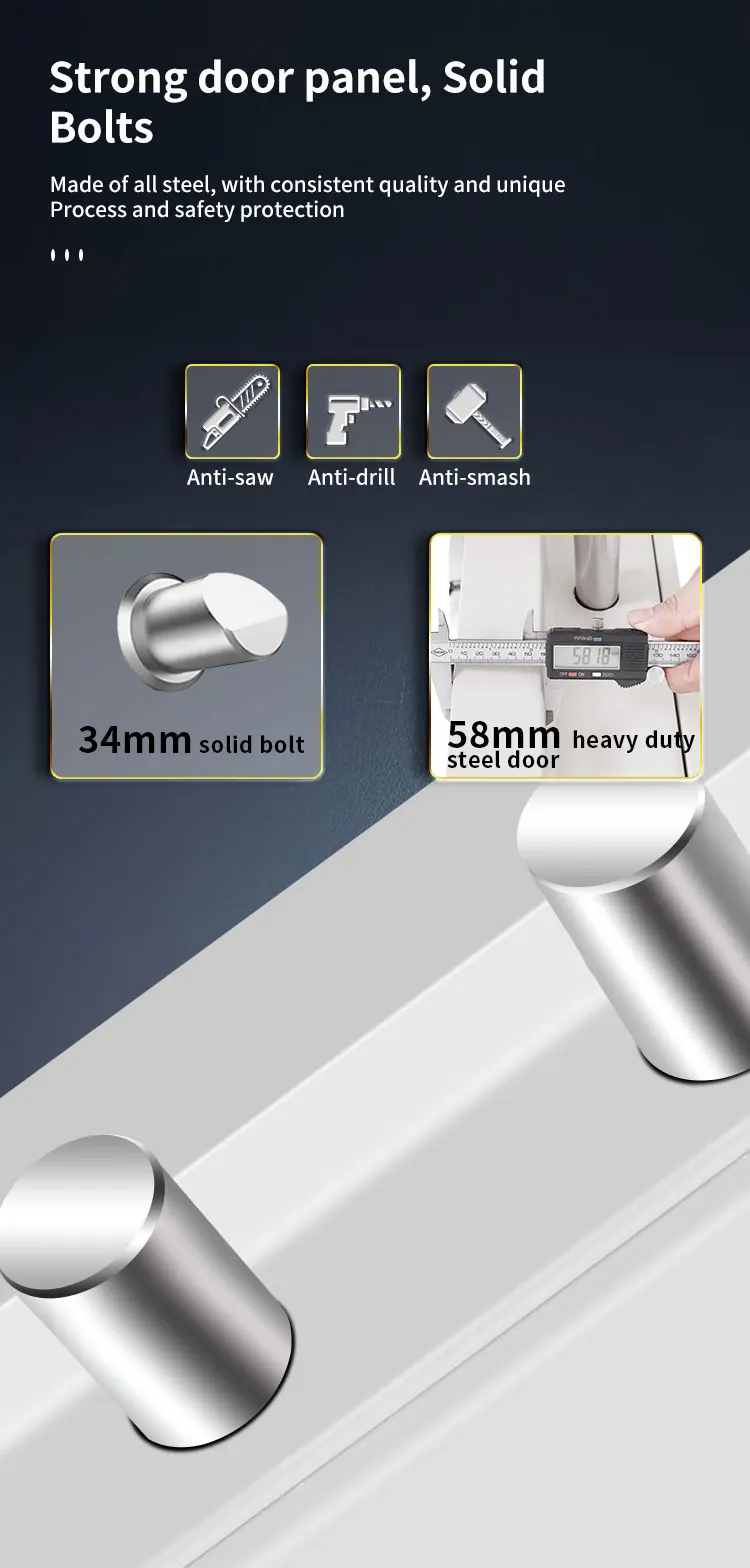 CEQSAFE Customized High Quality Vault Door Steel Bank Safe Vault Metal Security Door manufacture